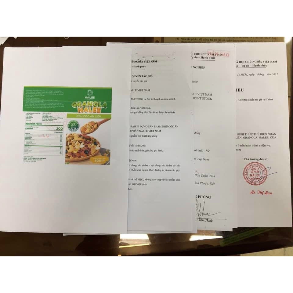 [ sale xả kho ] Ngũ Cốc Ăn Liền NALEE GRANOL Cam Kết Chính Hãng 100%