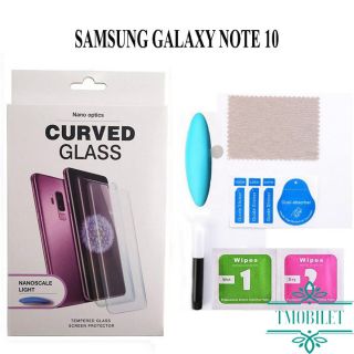 Kính cường lực full màn samsung galaxy note 10 / note 10 pro / note 10 plus full keo UV siêu đẹp