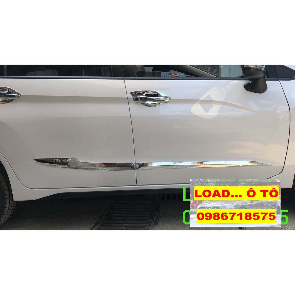 Nẹp Sườn, Ốp Nẹp Sườn Xe mitsubishi Xpander 2022-2018 Nhựa ABS Cao Cấp Nhất Thị Trường