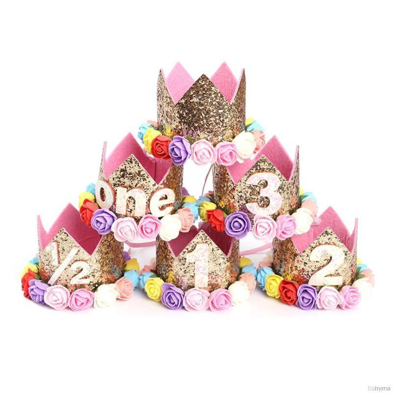 Băng đô vương miện dễ thương cho bé gái