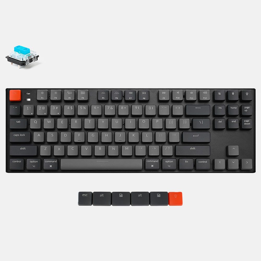 Bàn phím Cơ Keychron K1 V4 Bluetooth 5.0 - Bảo hành chính hãng 12 tháng