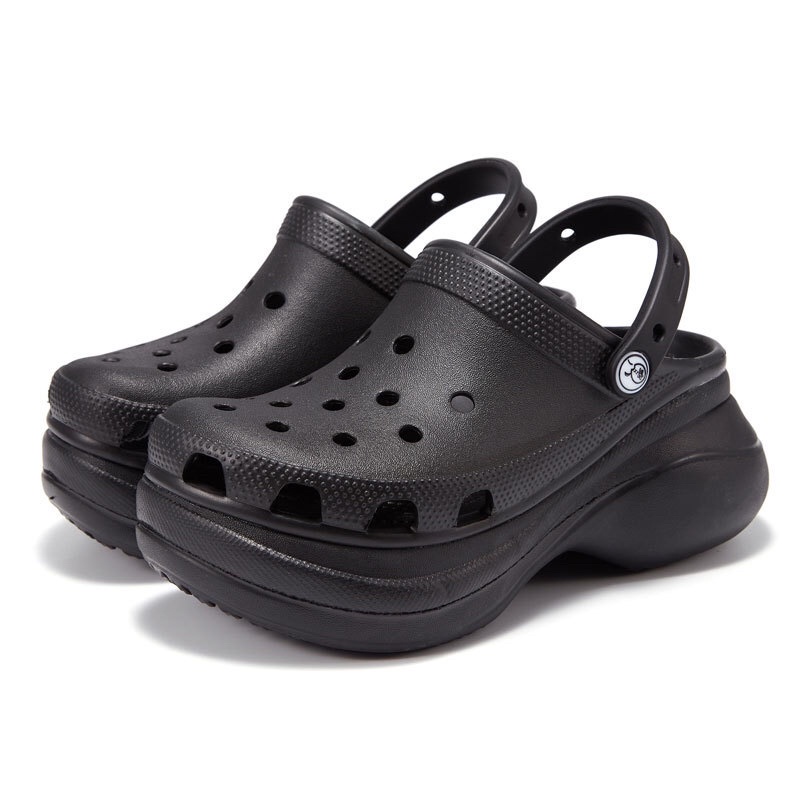 Dép sục cross đế cao màu tím 8 cm hàng od