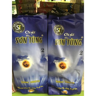 Cà phê sơn tùng 2 màu xanh 500g