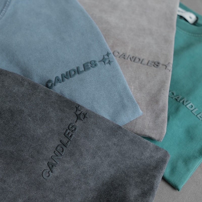 Áo phông unisex loang màu Essential Candles Studio | BigBuy360 - bigbuy360.vn