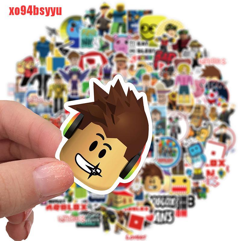 Set 100 hình dán Roblox Game Anime chống thấm nước xo94bsyyu