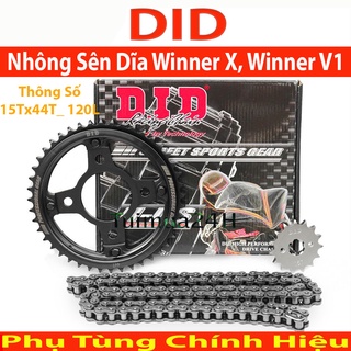 Nhông sên dĩa xe Winner V1, Winner X sên 10 ly DID Thái Lan