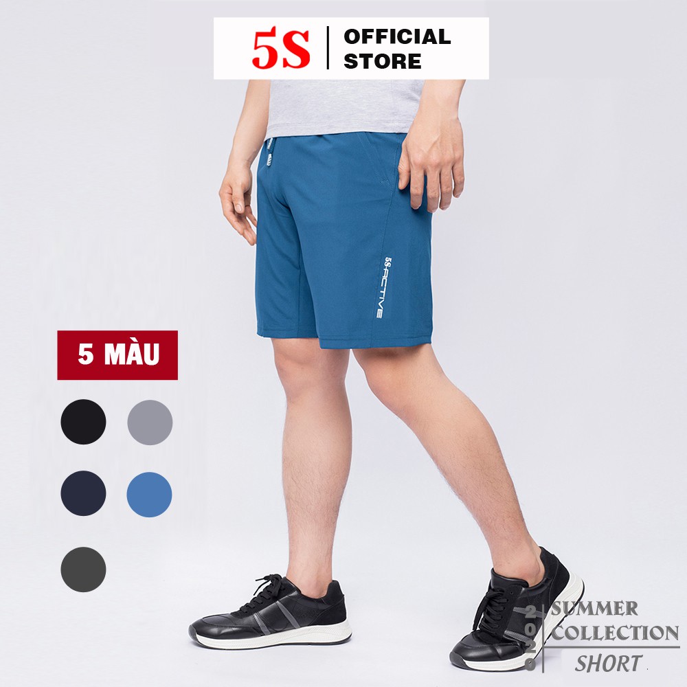 Quần Đùi Nam 5S (4 Màu) Chất Vải Gió Mềm Mại, Thiết Kế Trẻ Trung (QSG002-04)