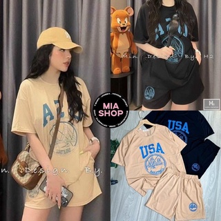 Set bộ áo thun tay ngắn và quần đùi cá tính