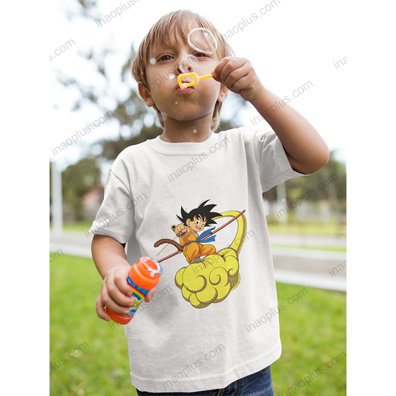 thời trang cho bé-đồ mua hè cho bé-áo phông trẻ em-áo phông bé trai-in hình phim hoạt hình BẢY VIÊN NGỌC RỒNG