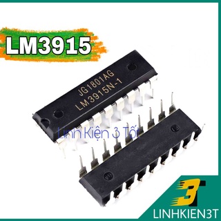 IC nháy theo nhạc LM3915 DIP-18 chính hãng