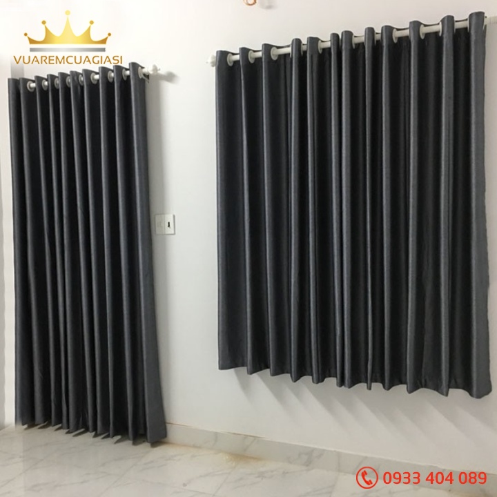 Rèm cửa sổ cửa chính đục lỗ, chống nắng trang trí nội thất decor phòng ngủ phòng khách VIP27