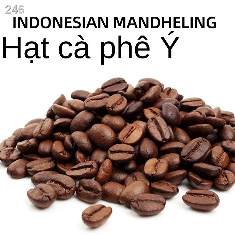 【HOT】Hạt cà phê xanh Blue Mountain espresso Ý nhập khẩu rang bột đen mới xay