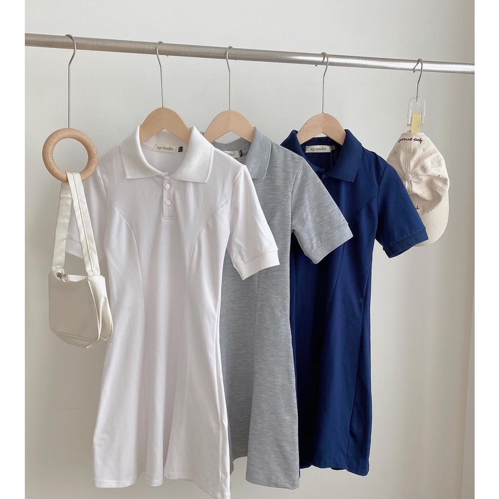 Đầm polo body xòe thời trang nữ Miho house