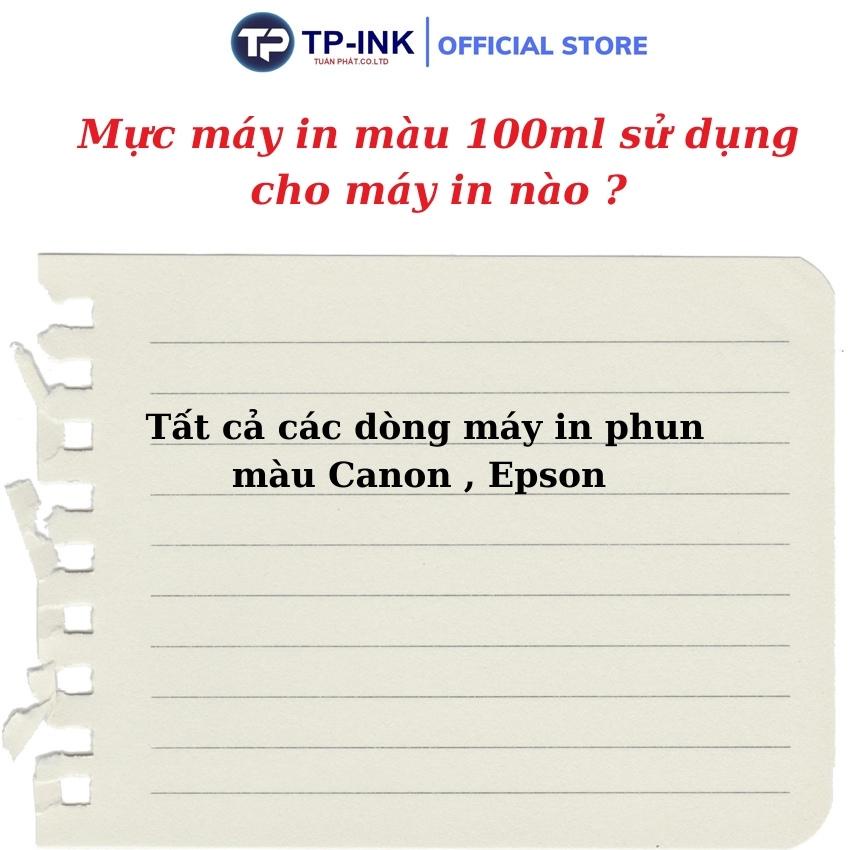 Mực màu máy in thương hiệu Estar cho máy in phun dung tích 100ml