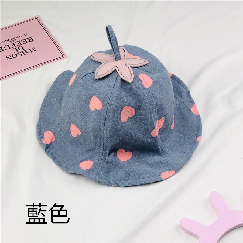 (Hàng Có Sẵn) Mũ Bucket Che Nắng Dễ Phối Đồ Thời Trang Xuân Hè Cho Bé Trai/Bé Gái