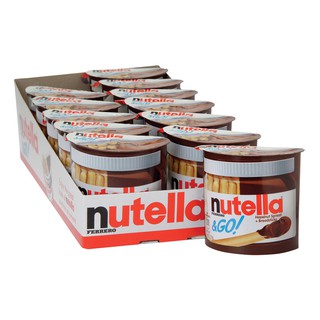 BÁNH QUE CHẤM BƠ NUTELLA MỸ