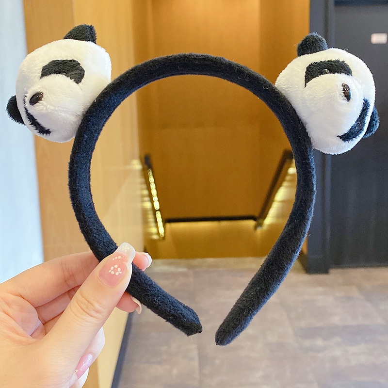 Băng đô lông nhung chống trượt kiểu dáng dễ thương xinh xắn dành cho nữ