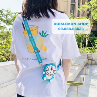 Túi Đeo Chéo Silicon Doremon Doraemon