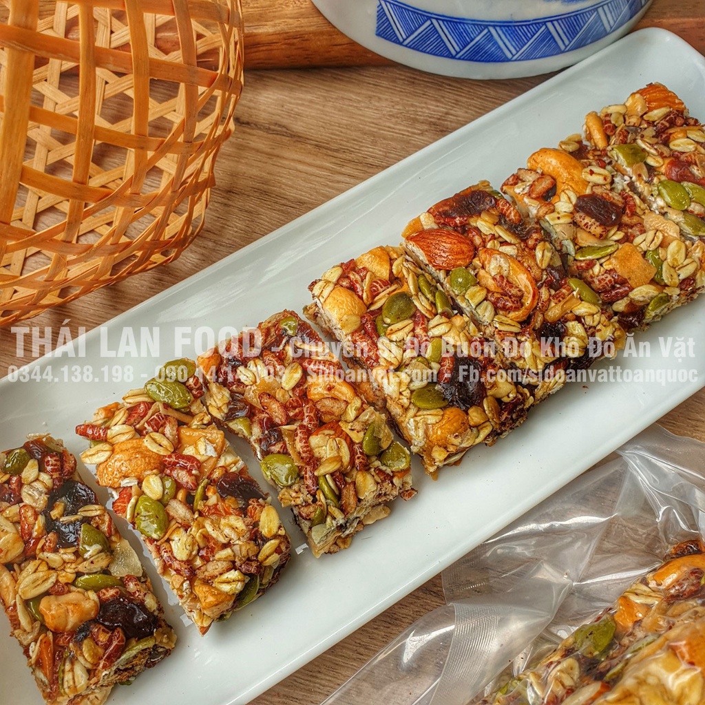 Thanh Granola (Granola Bar) Túi 500Gr