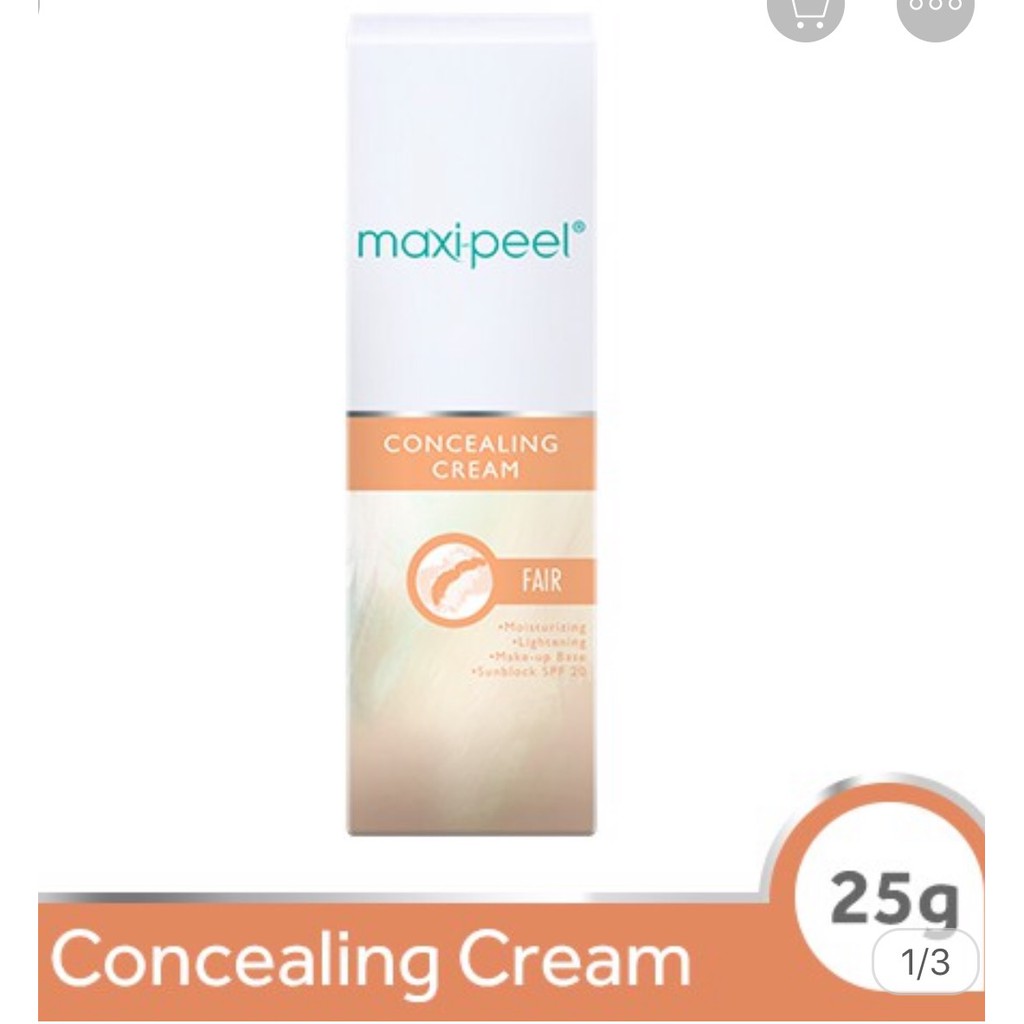 Kem lót và che khuyết điểm Maxi Peel cho da dầu mụn