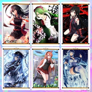 Poster Vải Anime Akame ga KILL!