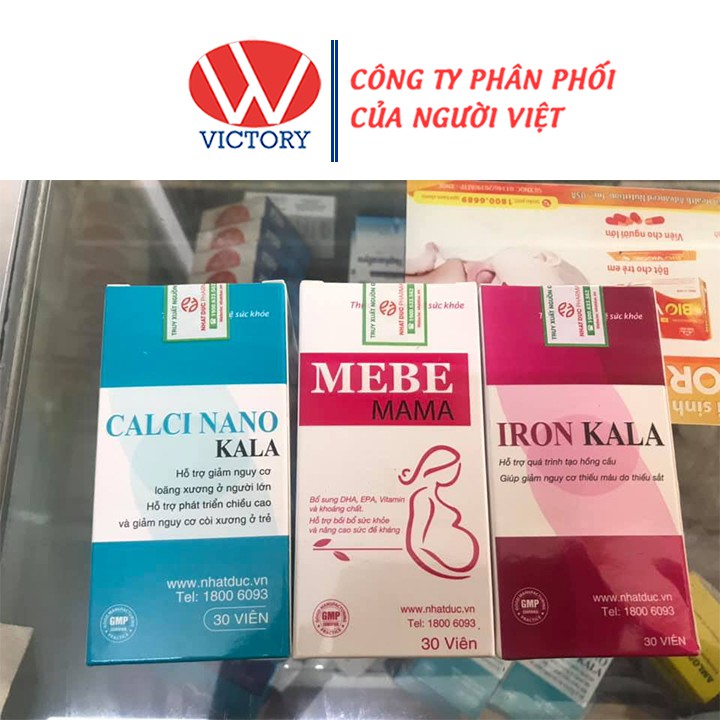 Viên Uống MEBE MAMA (Hộp 30 Viên) - Giúp Bổ Sung DHA, EPA, Vitamin Và Khoáng Chất - Victory Pharmacy