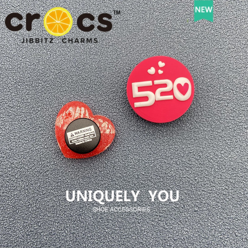 Phụ Kiện Trang Trí Giày crocs jibbitz charms LOVE 520 Series