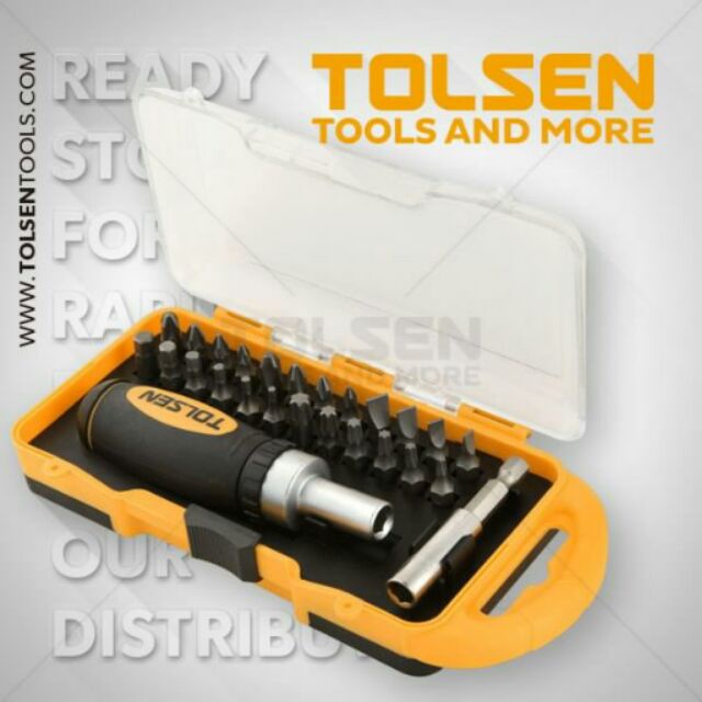 Vít bộ tự động 26 chi tiết TOLSEN 20034
