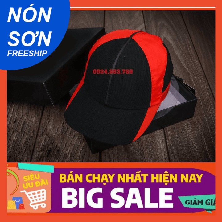 SIÊU PHẨM 2021 MỚI -  NÓN SƠN CHÍNH HÃNG -  [Hàng Mới] MŨ NÓN SƠN VẢI DÙ [ LƯỠI TRAI ] PHÙ HỢP NAM VÀ NỮ