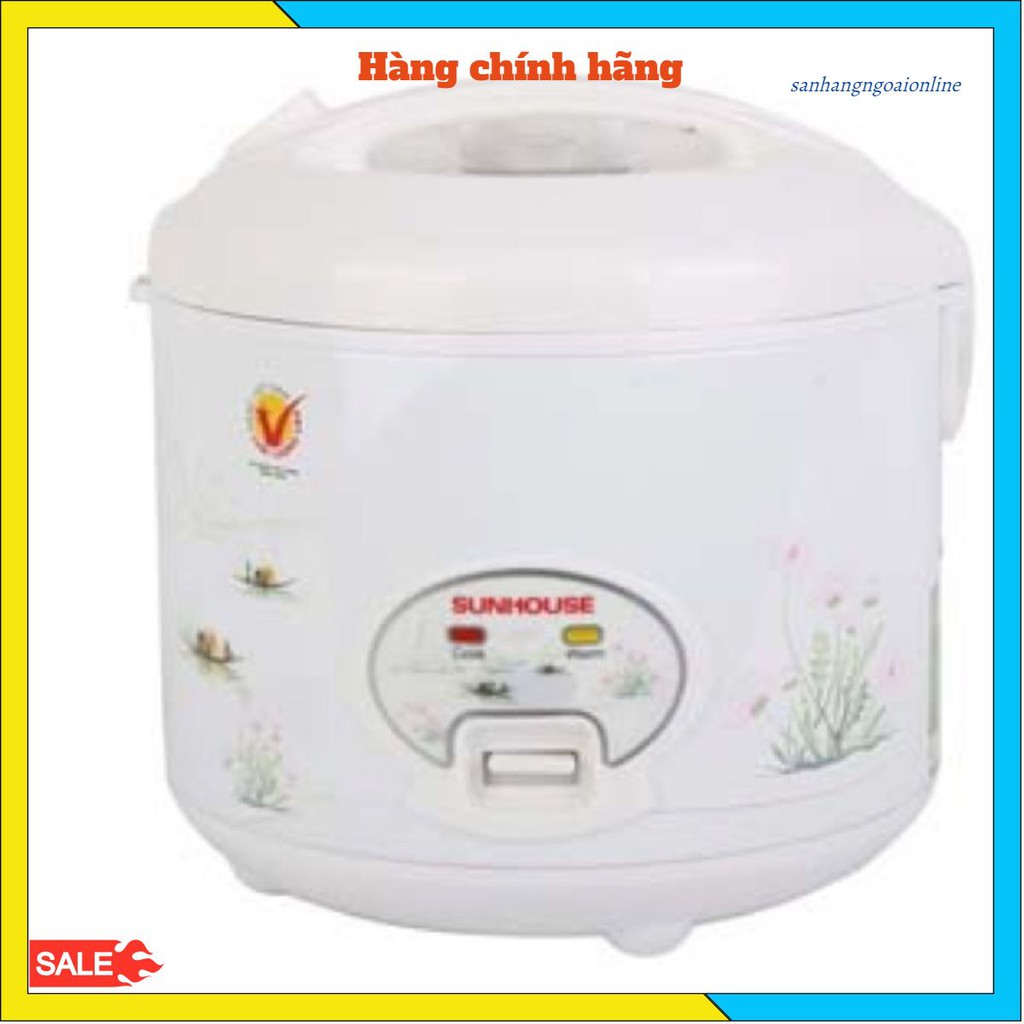 [Mã 159ELSALE hoàn 7% đơn 300K] Nồi Cơm Điện Sunhouse SHD8602 - hàng chính hãng