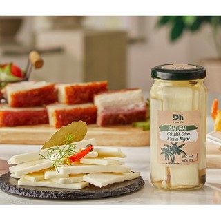 [220g] Củ hủ dừa chua ngọt [VN] DH FOODS Pickled Sweet & Sour Core of Coconut Tree (dhf-hk)