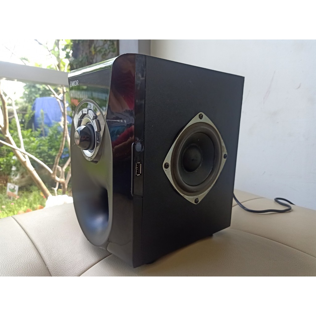 Loa vi tính Bluetooth Enkor R228 - 2.1 - Hàng Trưng Bày Chính Hãng