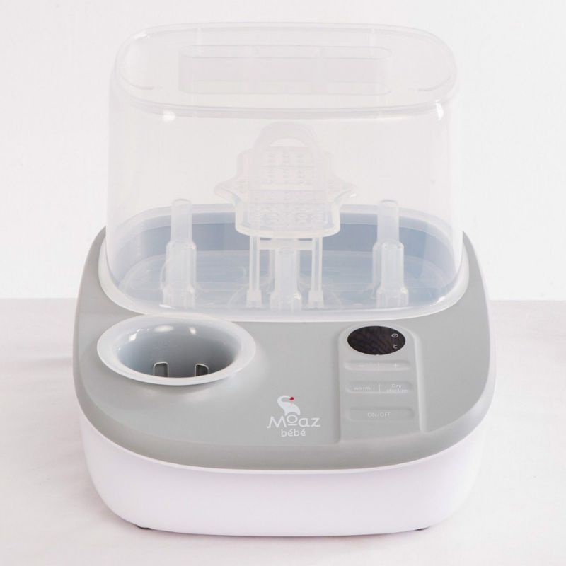 Máy Tiệt Trùng Sấy Khô Và Hâm Sữa Đa Chức Năng Moaz Bebe MB500 (Bảo hành chính hãng 12 tháng)