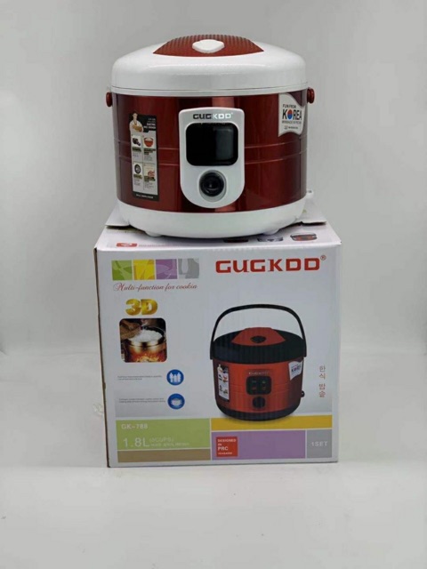 [Mã ELHADEV giảm 4% đơn 300K] Nồi cơm điện cuckoo Quai xách 1,8L lòng gang dày