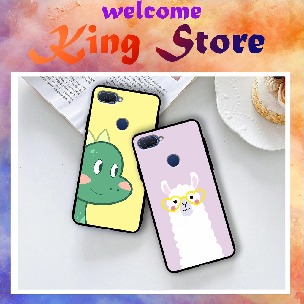 [FreeShip ExTra] Ốp lưng Oppo A1k/Oppo A3s/Oppo A5s/Oppo A7/Oppo A12 in hình các con vật siêu dễ thương