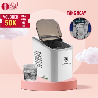 Máy làm đá viên kaisa villa model jd-8076 - máy làm đá tự động thông minh- làm đá siêu nhanh - hàng chính hãng
