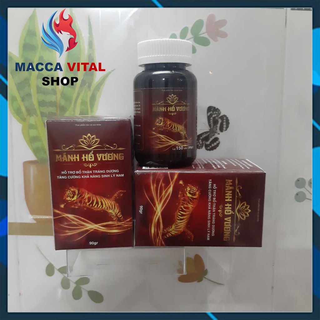 Viên Sinh Lý MÃNH HỔ VƯƠNG - Nâng Tầm Phong Độ Khai Phá Bản Lĩnh Nam Giới Hóa Mãnh Thú - CHÍNH HÃNG 150 VIÊN [Che Tên]
