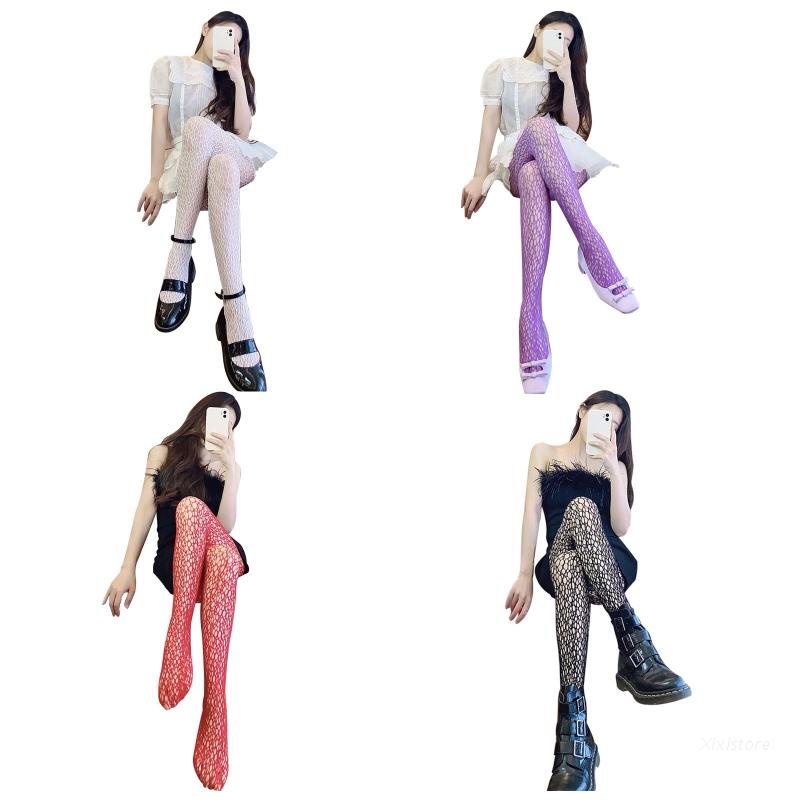 Xixi Quần Tất Lưới Hoạ Tiết Hình Nhện Thiết Kế Quyến Rũ Cho Nữ