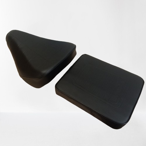 Bộ yên trước và sau xe cub 81 82 50, da simily 3 lớp lắp chuẩn cho xe cub