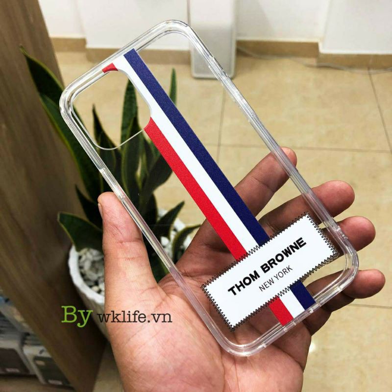 Ốp lưng LikGus Thom Browne iPhone13 Pro Max, 13, 12 Pro Max, 11, 11 Pro Max, XS Max, XS in huy hiệu New York sang trọng | BigBuy360 - bigbuy360.vn