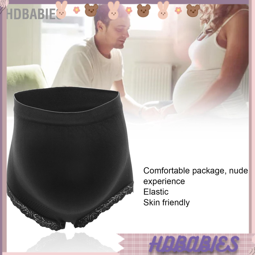 [Bán Nóng] Quần lót dành cho phụ nữ lưng cao thoáng khí Ren liền mạch Đồ HDbabies