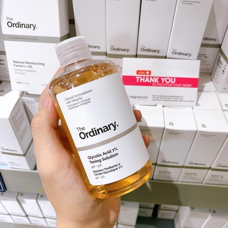 Toner The Ordinary Glycolic Acid 7% Toning Solution Tẩy Da Chết / Sáng Da / Giảm Thâm ( 240mL ) | BigBuy360 - bigbuy360.vn