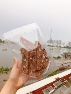Bánh Biscotti vị chocolate