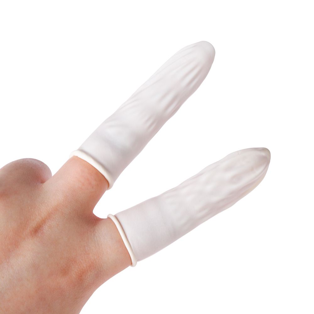 100/300 Găng ngón tay chống tĩnh điện bằng cao su tự nhiên