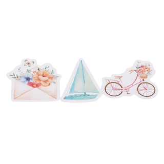 Bộ 46 Miếng Dán Trang Trí Hình Chim Cánh Cụt