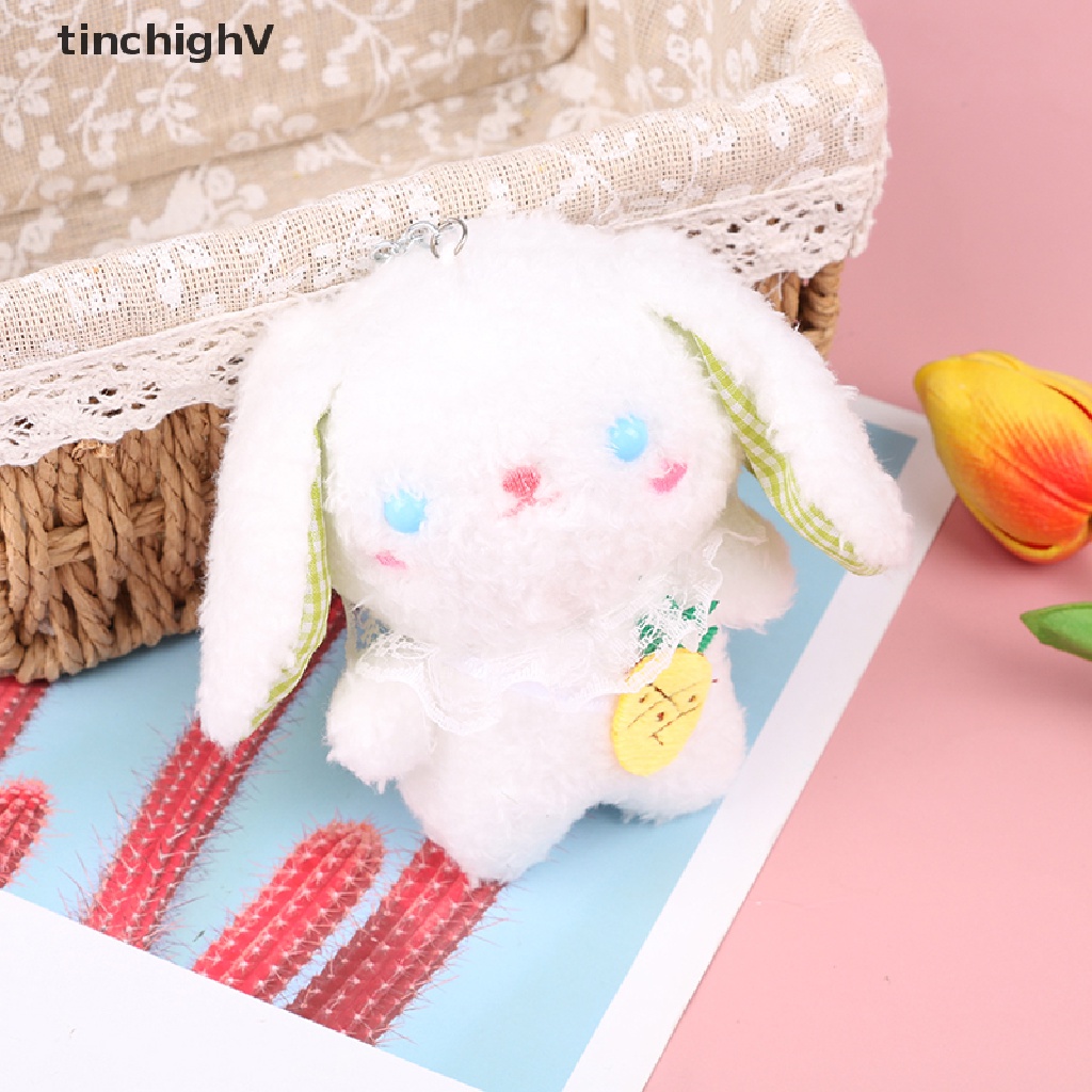 Thỏ nhồi bông 12cm thiết kế dễ thương dùng làm quà tặng sinh nhật độc đáo