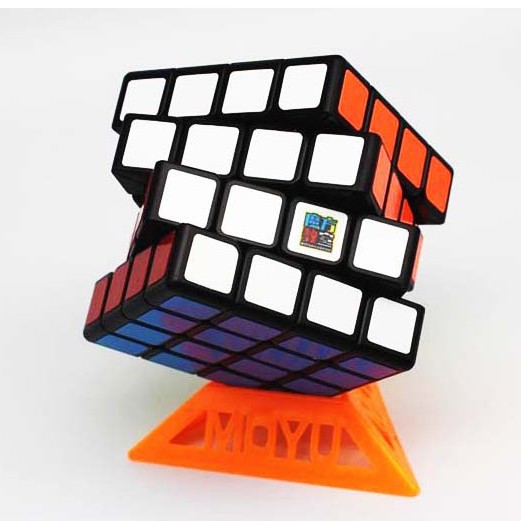 Rubik 4X4 MoYu Meilong stickerless Black 4 tầng khối rubik ma thuật