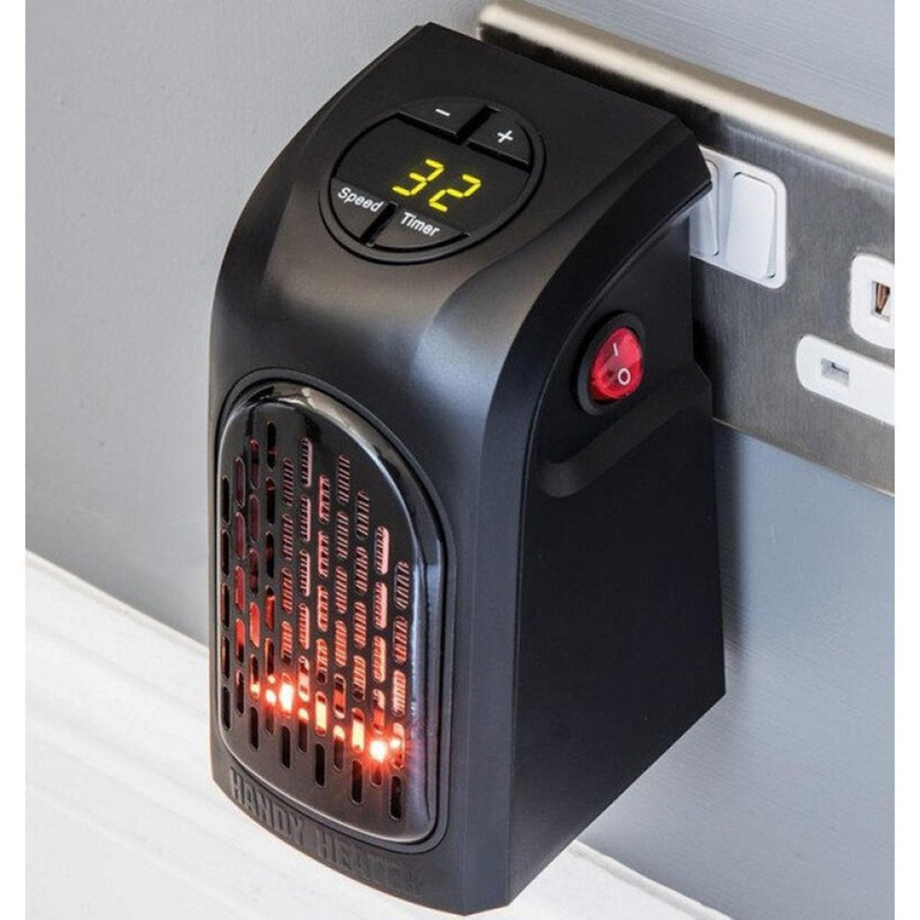 Máy sưởi ấm Handy Heater cao cấp, Lo suoi mua dong, Đèn sưởi trong phòng ngủ