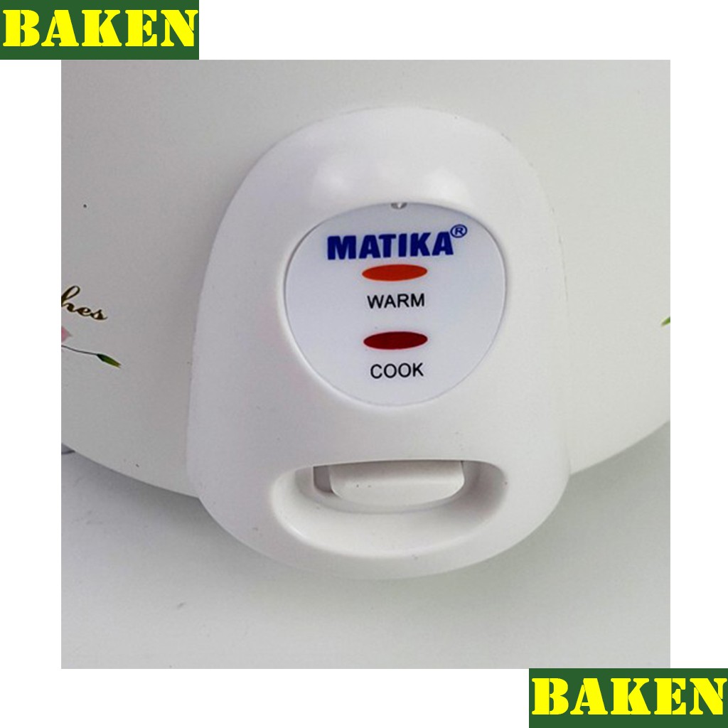 Nồi Cơm Điện Mini Nắp Rời 1.2L MATIKA MTK-DR12 - BAKEN | BigBuy360 - bigbuy360.vn