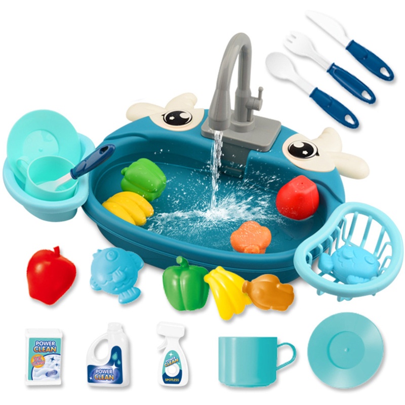 Vòi Nước Tự Động Cho Nhà Búp Bê 3-8 Tuổi